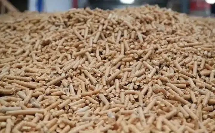 wood pellets making