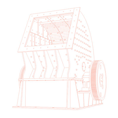 Frame of the hammer crusher